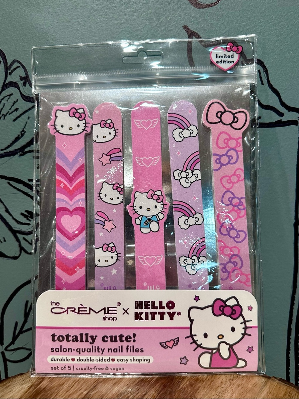 Hello Kitty Pink Nail Files Set - Limited Edition
